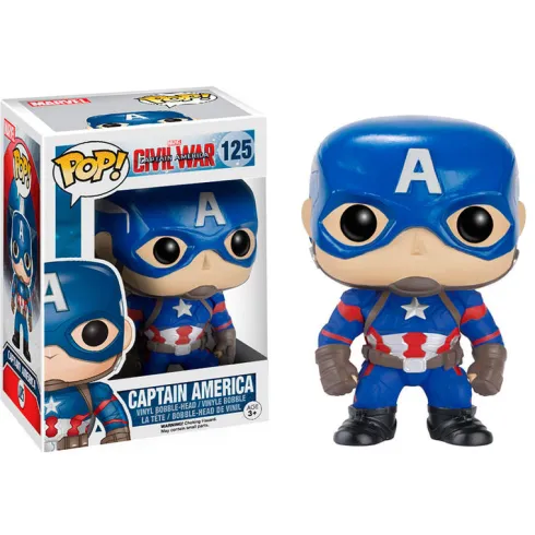 Figura POP Marvel Civil War Capitan America