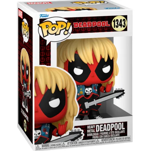 Figura POP Marvel Deadpool – Deadpool Heavy Metal