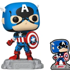 Figura POP Marvel Los Vengadores Avengers Captain America Exclusive