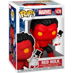 Figura POP Marvel Red Hulk with Snowman