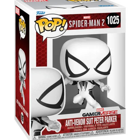Figura POP Marvel Spider-Man 2 Anti-Venom Suit Peter Parker