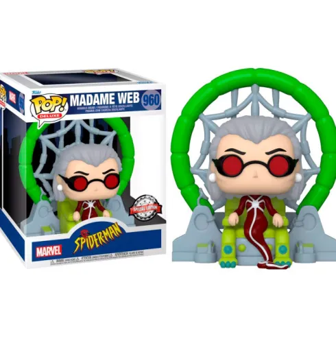 Figura POP Marvel Spiderman Madame Web Exclusive