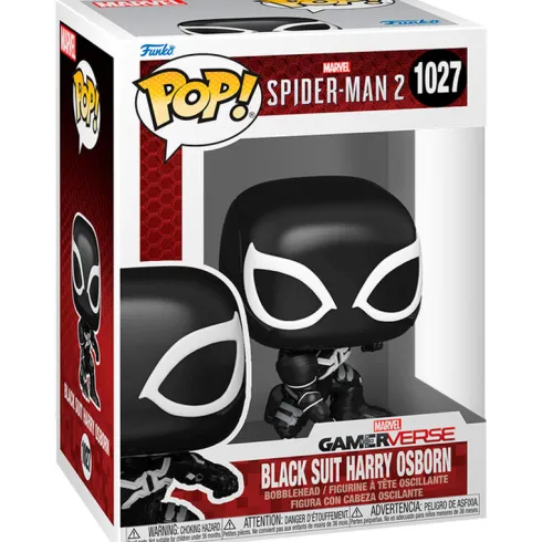 Figura POP Mavel Spider-Man 2 Black Suit Harry Osborn
