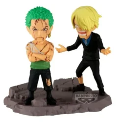 Figura Roronoa Zoro & Sanji One Piece 8cm