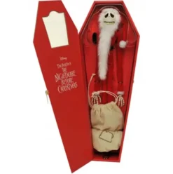 Figura Santa Jack en Ataúd Pesadilla Antes de Navidad