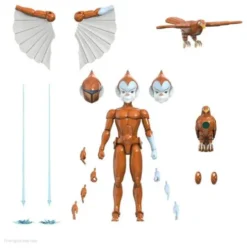 Figura SilverHawks Ultimates Wave 2 Copper Kidd (Precisión de dibujos animados) 18 cm
