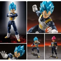 Figura Super Saiyan God Vegeta 14 cm. Dragon Ball Super Broly S.H. Figuarts