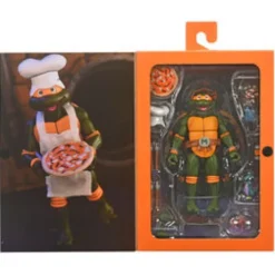 Figura Ultimate Michelangelo Vhs Cartoon Tortugas Ninja 18cm