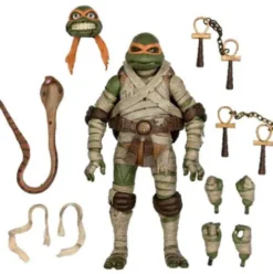 Figura Ultimate Michelangelo as the Mummy Las tortugas Ninja 18cm