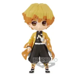 Figura Zenitsu Agatsuma Demon Slayer Kimetsu no Yaiba Q posket ver.A 14cm
