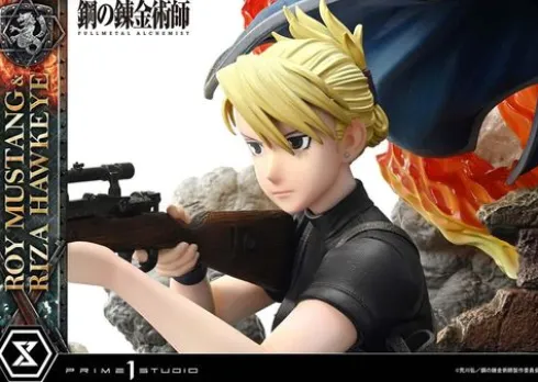Fullmetal Alchemist Estatua Concept Masterline 1/6 Roy Mustang & Riza Hawkeye Regular Version 50 cm