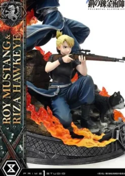 Fullmetal Alchemist Estatua Concept Masterline 1/6 Roy Mustang & Riza Hawkeye Regular Version 50 cm