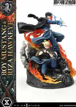 Fullmetal Alchemist Estatua Concept Masterline 1/6 Roy Mustang & Riza Hawkeye Regular Version 50 cm