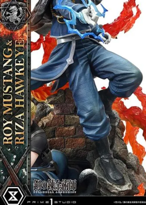 Fullmetal Alchemist Estatua Concept Masterline 1/6 Roy Mustang & Riza Hawkeye Regular Version 50 cm