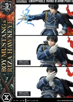 Fullmetal Alchemist Estatua Concept Masterline 1/6 Roy Mustang & Riza Hawkeye Deluxe Version 50 cm