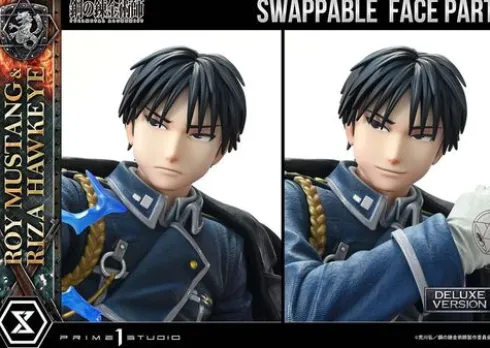 Fullmetal Alchemist Estatua Concept Masterline 1/6 Roy Mustang & Riza Hawkeye Deluxe Version 50 cm