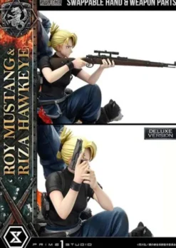 Fullmetal Alchemist Estatua Concept Masterline 1/6 Roy Mustang & Riza Hawkeye Deluxe Version 50 cm