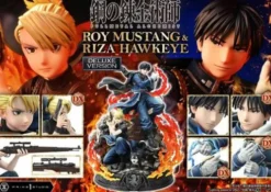 Fullmetal Alchemist Estatua Concept Masterline 1/6 Roy Mustang & Riza Hawkeye Deluxe Version 50 cm