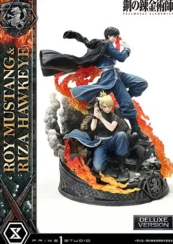 Fullmetal Alchemist Estatua Concept Masterline 1/6 Roy Mustang & Riza Hawkeye Deluxe Version 50 cm