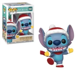 Funko Pop! Disney Holiday Stitch with Hat