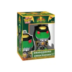 Funko Pop! Hasbro Bots PR- Dragon Zord w/GR Ranger