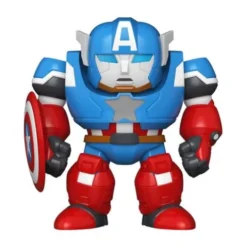 Funko Pop! Marvel Bots WI- CA Mech w/Cap