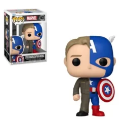 Funko Pop! Marvel Split Captain America / Steve Rogers