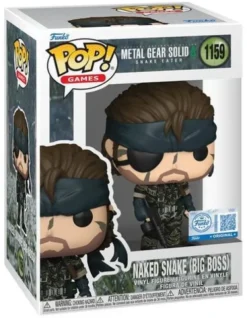 Funko Pop! Metal Gear Metal Gear Solid 3- Big Boss Exclusive