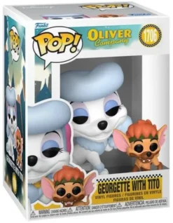 Funko Pop! Oliver & Co Georgette y Tito