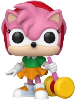 Funko Pop! Sonic – The Hedgehog Amy Rose with Piko Hammer
