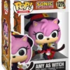 Funko Pop! Sonic the Hedgehog Amy on Broom