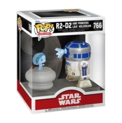 Funko Pop! Star Wars, R2D2 w/Leia