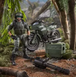 G.I. Joe Classified Series Alvin “Breaker” Kinney with RAM Cycle