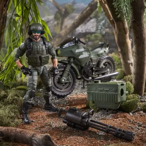 G.I. Joe Classified Series Alvin “Breaker” Kinney with RAM Cycle