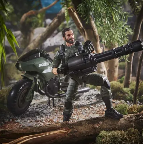 G.I. Joe Classified Series Alvin “Breaker” Kinney with RAM Cycle