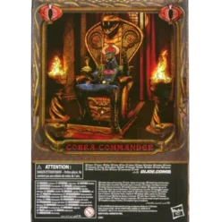 G.I. Joe Classified Series #221, Cobra Commander in dress uniform & throne