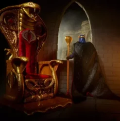 G.I. Joe Classified Series #221, Cobra Commander in dress uniform & throne