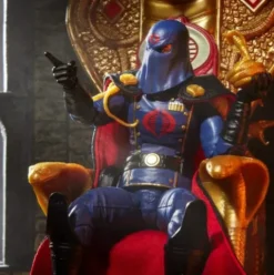 G.I. Joe Classified Series #221, Cobra Commander in dress uniform & throne