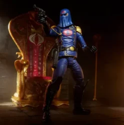 G.I. Joe Classified Series #221, Cobra Commander in dress uniform & throne