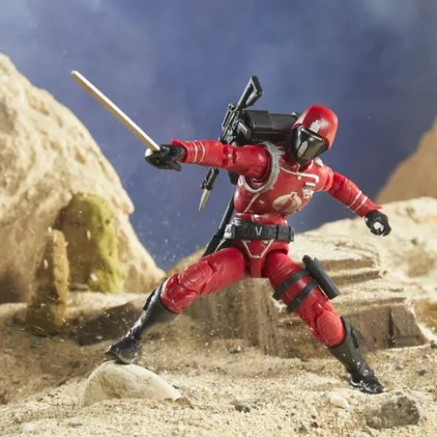 G.I. Joe Classified Series Crimson Guard Action