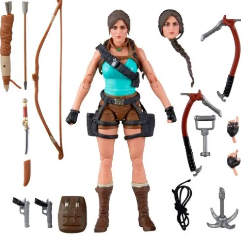 G.I. Joe Classified Series Retro Cardback Collaborative Lara Croft TOMB RAIDER