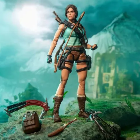 G.I. Joe Classified Series Retro Cardback Collaborative Lara Croft TOMB RAIDER