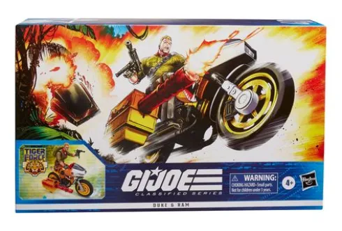 G.I. Joe Classified Series Tiger Force Duke & RAM Action Figure and Vehicle
