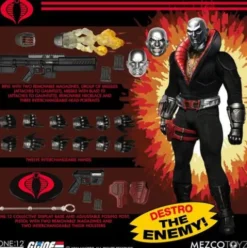 G.I. Joe Figura con luz 1/12 Destro 17 cm