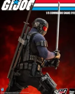 G.I. Joe Figura FigZero 1/6 Commando Snake Eyes 30 cm
