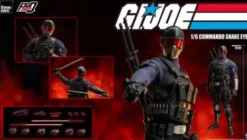 G.I. Joe Figura FigZero 1/6 Commando Snake Eyes 30 cm