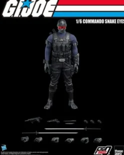 G.I. Joe Figura FigZero 1/6 Commando Snake Eyes 30 cm