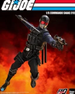 G.I. Joe Figura FigZero 1/6 Commando Snake Eyes 30 cm