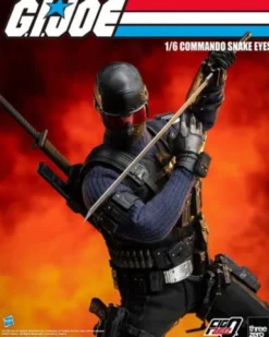 G.I. Joe Figura FigZero 1/6 Commando Snake Eyes 30 cm