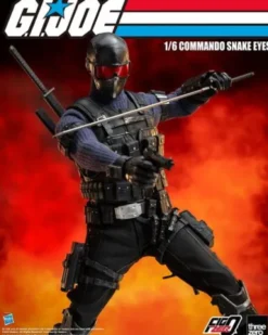 G.I. Joe Figura FigZero 1/6 Commando Snake Eyes 30 cm